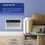 Friedrich - 8,000 BTU 300 Sq Ft Smart Through the Wall Air Conditioner with Remote - White - Image 2