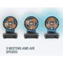 WORX - WX097L 20V 8inch Cordless Misting Fan - Black - Image 2