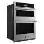 JennAir - RISE 30" Built-In Microwave Combination Electric Wall Oven with Convection - Stainless Steel - Image 2