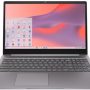 Lenovo - IdeaPad 3i Chromebook 15.6" Full HD Laptop - Intel Celeron 2021 - 4GB Memory with 64GB eMMC Storage - Arctic Grey - Image 1