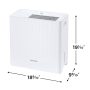 Frigidaire - 4500 Sq Ft 50 Pint Dehumidifier with Pump - White - Image 2