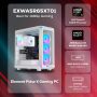 iBUYPOWER - Element Gaming Desktop PC-AMD Ryzen 5 8400F 2024 AMD Radeon RX 6500XT 4GB 16GB DDR5 RGB 1TB NVMe SSD Storage - White - Image 2