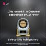 LG - 36-in Wide 26.6 Cu. Ft. Side-by-Side Smart Refrigerator with External Ice and Water - Stainless Steel - Image 3