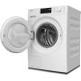 Miele - WXD160 WCS 24" W1 Front-Load High Efficiency Washing Machine with Honeycomb Drum - Lotus White - Image 2