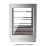 Monogram - 13-Bottle or 126 Can Built-In Beverage Cooler with Illuminated Interior - Custom Panel Ready - Image 2