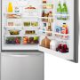 Whirlpool - 30 in. Wide 19 cu. ft. Bottom-Freezer Refrigerator with Spillguard Glass Shelves - Monochromatic Stainless Steel - Image 3