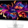 MSI - MAG 272QPW QD-OLED X28 27" QHD Curved 280Hz 0.03ms Gaming Monitor with G-SYNC FreeSync Premium Pro TB 400 (HDMI, DP) - White - Image 3
