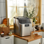 Portable Countertop Ice Maker with Ice Scoop and Basket - Image 2