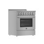 Forno Appliances - 30 in. Wide 5 Elements Paolo 4.38 cu. ft. Freestanding Electric True Convection Range with Warming Zone - Image 2