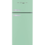 Unique Appliances - 21 in. Wide Classic Retro 7.5cu.ft Compact Top Freezer Refrigerator - Summer Mint Green - Image 1