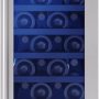 Zephyr - Brisas 15 in. 28-Bottle Single Zone Wine Cooler - Stainless Steel/Glass - Image 1
