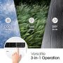LG - 340 Sq. Ft. 8,000 BTU Smart Inverter Window Air Conditioner - White - Image 3