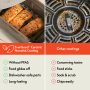 Bella - 4-qt. TriZone Air Fryer - Seaglass - Image 3
