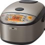 Zojirushi - 5.5 Cup Induction Heating Rice Cooker - Stainless Steel Gray - Image 2