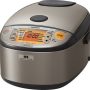 Zojirushi - 5.5 Cup Induction Heating Rice Cooker - Stainless Steel Gray - Image 1