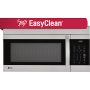 LG - 1.7 Cu. Ft. Over-the-Range Microwave with EasyClean - Stainless Steel - Image 3