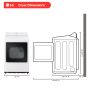 LG - 7.3 Cu. Ft. Smart Electric Dryer with Sensor Dry - Alpine White - Image 4