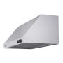Forno Appliances - 48 inches - Externally Vented - Wall Range Hood - Silver - Image 2