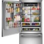 KitchenAid - 36 in. Wide 20.8 cu. ft. Built-In Bottom Mount Refrigerator with Platinum Interior - Stainless Steel - Image 4