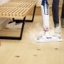 BISSELL - PowerFresh Deluxe Corded Steam Mop - Brite White/Saphire Waltz - Image 4