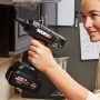 WORX - WX770L 20V SteamStorm Cordless Handheld Steam Cleaner - Black - Image 3