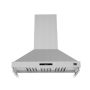 Forno Appliances - 48 inches - Externally Vented - Wall Range Hood - Silver - Image 1