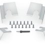 Stacking Kit Bracket for Select Bosch Electric Washers and Dryers - Stainless Steel - Image 1