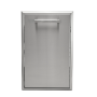 Coyote Outdoor Living - 18" Front To Back Trash Recycle Combo - Stainless Steel - Image 1