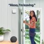 Amazon - Smart Thermostat – Save money and energy - Works with Alexa and Ring - C-wire required - White - Image 4