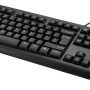 Best Buy essentials™ - Full-size Wired Membrane Keyboard - Black - Image 2