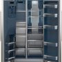 Maytag - 36 in. Wide 29 cu. ft. Side-by-Side Built-in Refrigerator with Arctic Blue Interior - Stainless Steel - Image 2