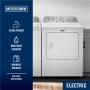 Maytag - 7.0 Cu. Ft. Electric Dryer with Extra Power Button - White - Image 3