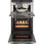 GE Profile - 27" Built-In Double Electric Convection Wall Oven with Built-In Microwave - Stainless Steel - Image 3