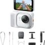 Insta360 - GO Ultra Action Camera Creator Bundle - White - Image 1