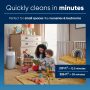 Blueair - Blue Pure 411i Max 1052 Sq. Ft HEPASilent Smart Small Room Bedroom Air Purifier - White/Gray - Image 3