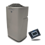Whynter - ARC-131GD 13,000 BTU (6,345 BTU SACC) Dual Hose Cooling Portable Air Conditioner up to 420 sq ft in - Gray - Image 1