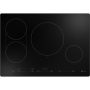 GE Profile - 30 in. Wide 4 Element Built-In Electric Induction Cooktop with 4 Elements, Slide Touch Controls, and Power Boost - Black - Image 1