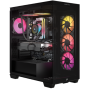 CORSAIR - VENGEANCE i7600 Gaming Desktop-Intel Core Ultra 7 265KF-32GB RGB DDR5 64000MHz-NVIDIA GeForce RTX5070-1TB SSD - Black - Image 1