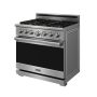 Thor Kitchen - 36 in. Wide 6 Burner 6.0 Cu Ft. Freestanding Gas Range with Infrared Broiler - Stainless Steel - Image 4