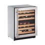 U-Line - Wine Captain 43-Bottle Wine Cooler - Stainless Steel - Image 2