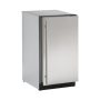 U-Line - 2000 Series 3.4 Cu. Ft. Built-In Mini Fridge - Stainless Solid - Image 1