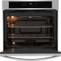 Frigidaire - Single Electric Wall Oven with Even Baking Technology - Stainless Steel - Image 3