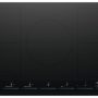 Fisher & Paykel - 36 in. Wide 5 Element Built-in Electric Cooktop, 5 Zones with SmartZone - Black - Image 1