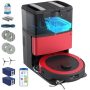 bObsweep - Maxim Robot Vacuum & Mop, AutoWash & Auto-Empty Dock, Privacy-First U.S. Software, Odor Control Bags, 22000 Pa - Imperial Red - Image 1