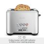 Breville - the Bit More 2-Slice Extra-Wide and Deep Slot Toaster - Stainless Steel - Image 2