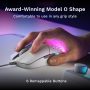 Glorious - Model O Eternal Lightweight Wired Optical Gaming Mouse with Dual-Zone RGB Lighting - Wired - Matte White - Image 3