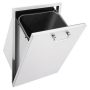 Sedona By Lynx - Built-In 18" Outdoor Trash Center - Silver - Image 1