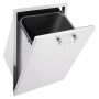 Sedona By Lynx - Built-In 18" Outdoor Trash Center - Silver - Image 2