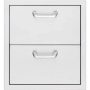 Sedona By Lynx - 19" Double Drawers - Silver - Image 2