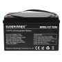 [US Direct] HANIWINNER 12.8V 100Ah LiFePO4 Lithium Battery Pack 1280Wh Energy Backup Power 2000+ Cycles Built-in BMS Waterproof Perfect for Replacing Most of Backup Power RV Boats Solar Off-Grid In Series/Parallel HD009-10 - Image 1